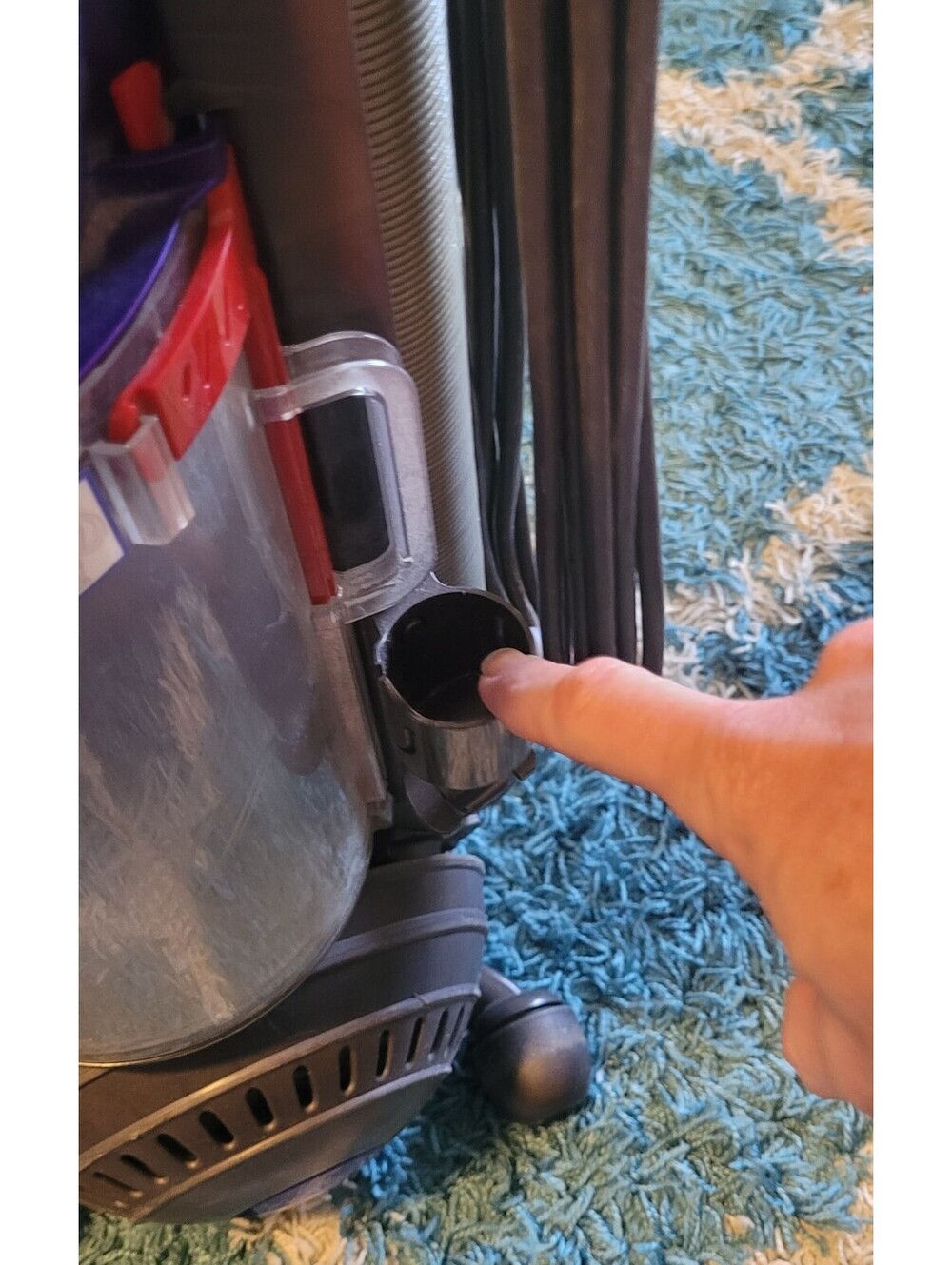dyson dc41 animal vacuum, needs work but functions, selling as is.